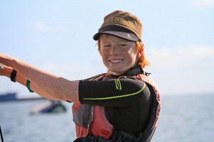Me Windsurfing and Smiling